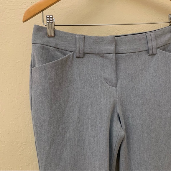 Express | Low Rise Editor Gray Pants - Picture 3 of 8